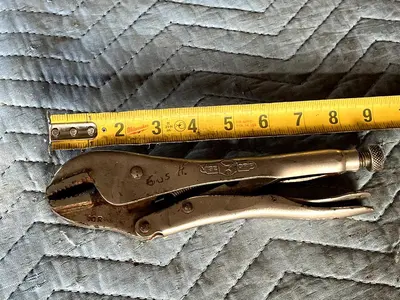 Vintage No. 10R PETERSON-DEWITT MFG. CO. VISE-GRIP Locking Pliers USA MADE