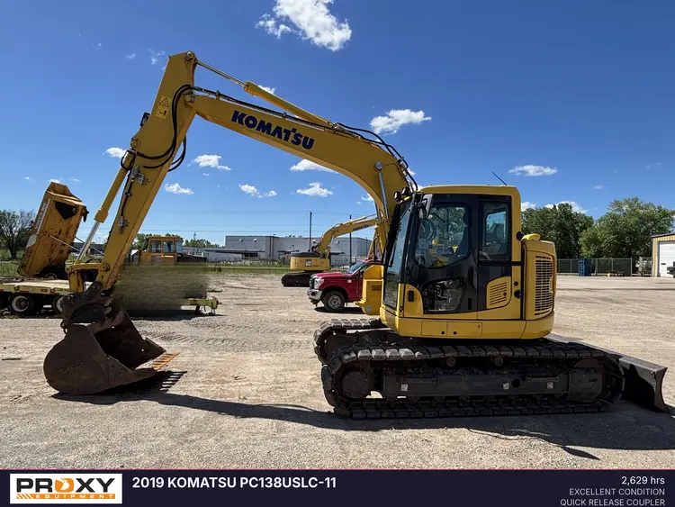 Used 2019 KOMATSU PC138USLC-11 Crawler Excavators Wisconsin US | Proxy Equipment #1388870
