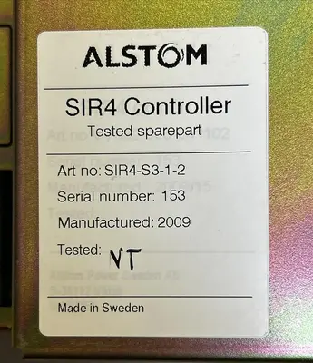 USED ALSTOM SIR4-S3-1-2