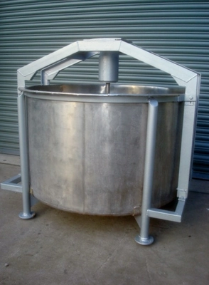 1,000L S/S Open Top Mixing Tank