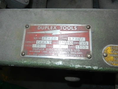 DUPLEX TOOLS TOOL POST GRINDER FOR LATHES