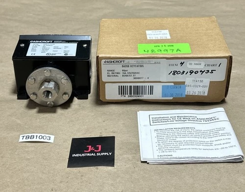 NEW Ashcroft B420B XCYC4FS05