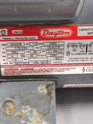 USED DAYTON DAYTON 6K600B