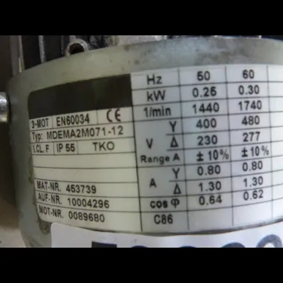 USED REXROTH MDEMA1M071-12