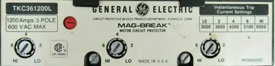 NEW GENERAL ELECTRIC TKC361200L CIRCUIT BREAKER 1200A 600V 3P