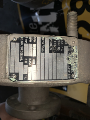 Durco 2x1-10/90 DT25311BD Mark II Pump Casing
