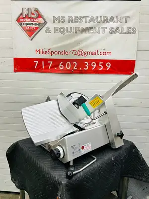 Bizerba 2017 GSPH Manual Deli Slicer Fully Refurbished Tested Working!