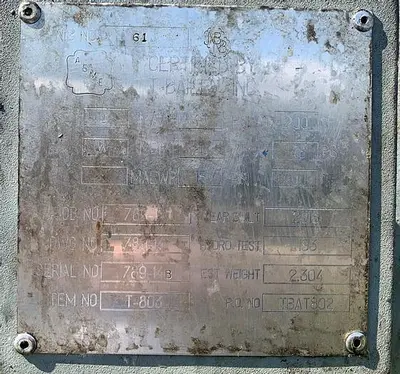 Tank, 169 Gallon, C/st, Jkt, 148 PSI, Horiz, B #S743627