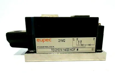 USED EUPEC TD-210-N-14 /20-KOF POWER BLOCK TD210N1420KOF