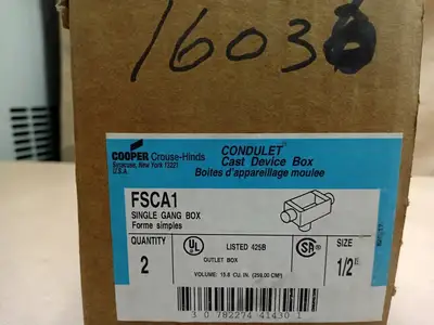 NEW CROUSE-HINDS FSCA1