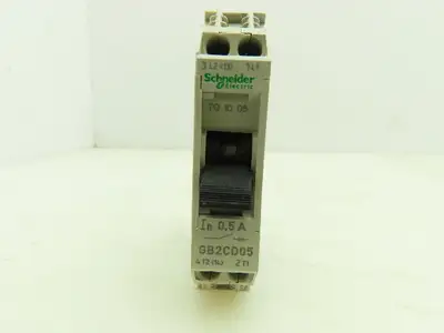 Schneider Electric GB2CD05 Circuit Breaker 0.5A Thermal Magnetic TeSys