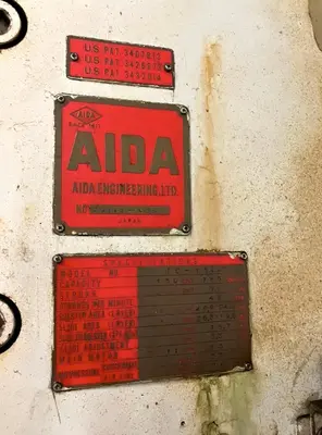 Used AIDA PC-15(2) Gap Frame (OBS) Presses Ohio US | G-2000, Inc. #1399075