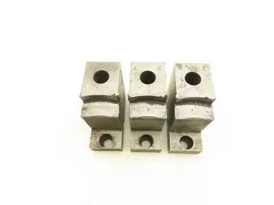 Hard Lathe 2-Step Smooth Chuck Jaws 50x100mm  Set of 3