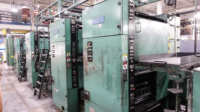 1993 Taiyo Kikai Ltd. BBR-400-3P Specialty Web Offset Press – Check & Business Forms | Machinery Solutions Group, Inc. (17)