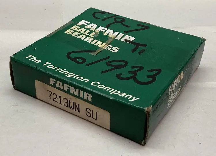New | in-Stock FAFNIR 7213WN SU Bearings | Surplus Asset Holdings #1191170