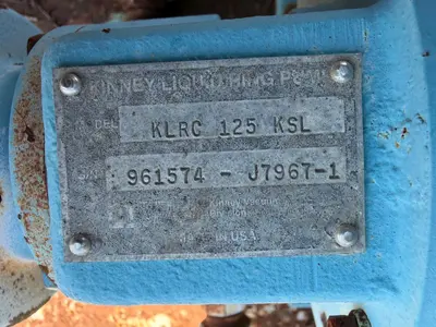 Used KINNEY KLRC Vacuum Pumps New Jersey US | Perry Equipment #118971