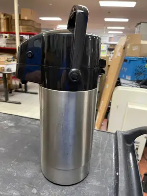 Used Zojirushi Used Zojirushi SR-AG30 3 Liter Stainless Steel Lined Coffee Air Pot Server Coffee Equipment Illinois US | Falcon Restaurant Supply #1376402
