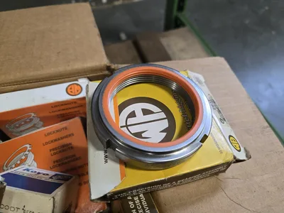 Box of Mixed Bearings, Seals, Locking Nuts