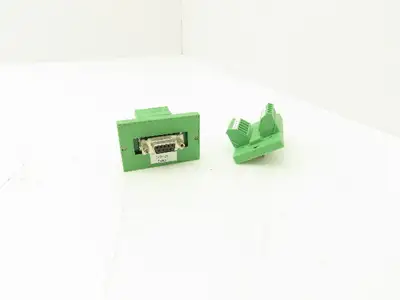 Phoenix Contact DFLK-D9 SUB/B Terminal to D-SUB Connector 9-Pin Lot of 2