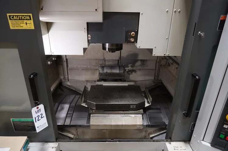 Used 2004 MORI SEIKI NV4000 DCG 2-APC Vertical Machining Centers California US | Machinery Resources International #199608