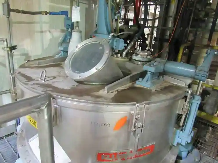 Used ELLERWERK 736-CT Basket Top Unload Centrifuges New Jersey US | Phoenix Equipment Corp #174512