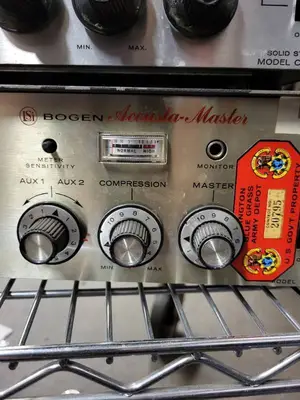 Bogen Accusta-Master Vintage Audio Mixer