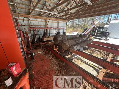 USED 2000 CMC SAWMILL WITH VERTICAL EDGER