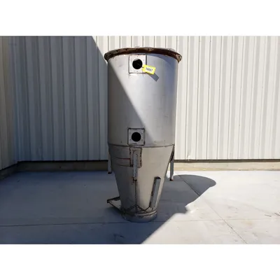 Used 48 Cubic Foot Stainlesss Steel Hopper