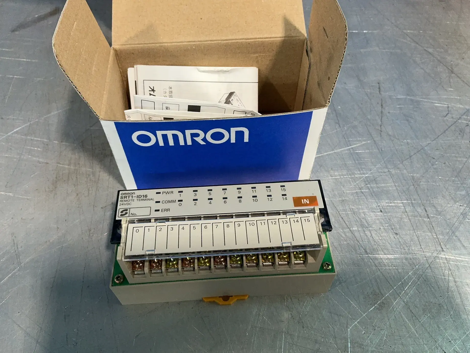 Used OMRON SRT1ID16 PLC Input & Output Ohio US | HGR 24 #1345500
