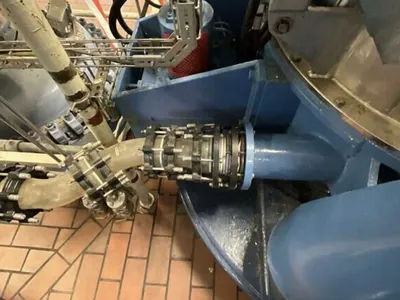 (2) Ellerwerk 735 C perforate basket centrifuges, Hastelloy C-22.