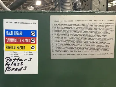 Used 1979 KELCO C24C / K314 Blast Room (Manual Booth) Ohio US | HGR 24 #1518979
