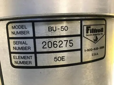 USED FILTROIL BU-50