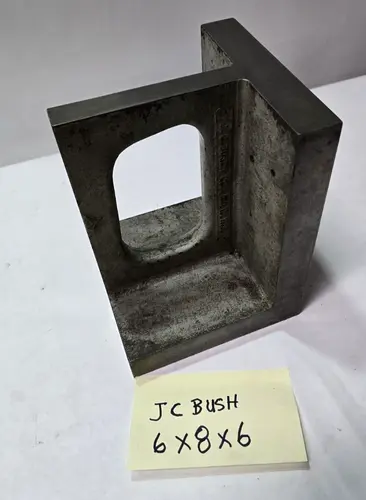 Angle Block 6 x 8 x 6 Heavy Duty Machinist Tool Mill Milling Machine Steel