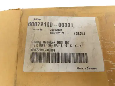 Demag DRS 160-NA-B-0-K-X-X Radblock Crane Hoist Non-Drive Wheel Block Size 160