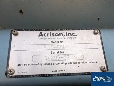 Used ACRISON 810 BBU Miscellaneous Packaging Equipment Ohio US | HGR 24 #729031