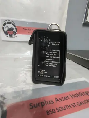 Used SONIC DIGI-SONIC 502 Miscellaneous Testers Ohio US | Surplus Asset Holdings #1265720