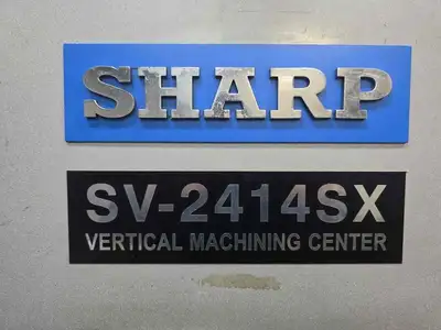 2013 SHARP SV-2414SX Vertical Machining Centers | Toolquip, Inc. (2)