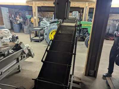 Mesh Belt Incline Conveyor