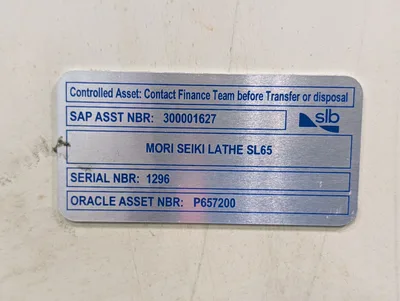 Mori Seiki SL-65 CNC Lathe 220/3/60, W/ Mori Seiki MSC-516 Control; W/ Hyd Unit; W/ Chip Conveyor;