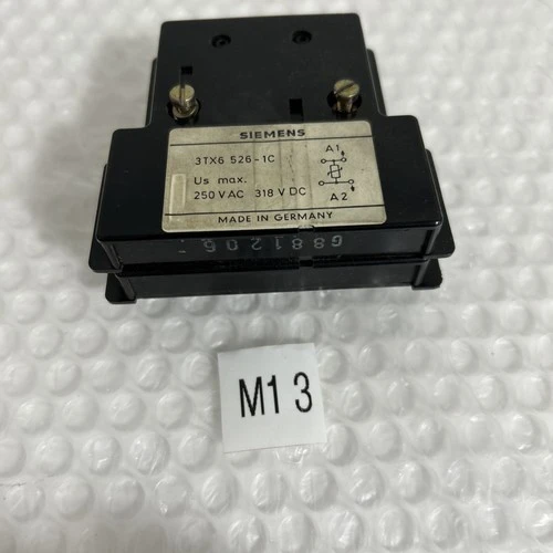 Used Siemens 3TX6 526-1C Misc Electrical & Power Parts Indiana US | J&J Industrial Supply #1074811