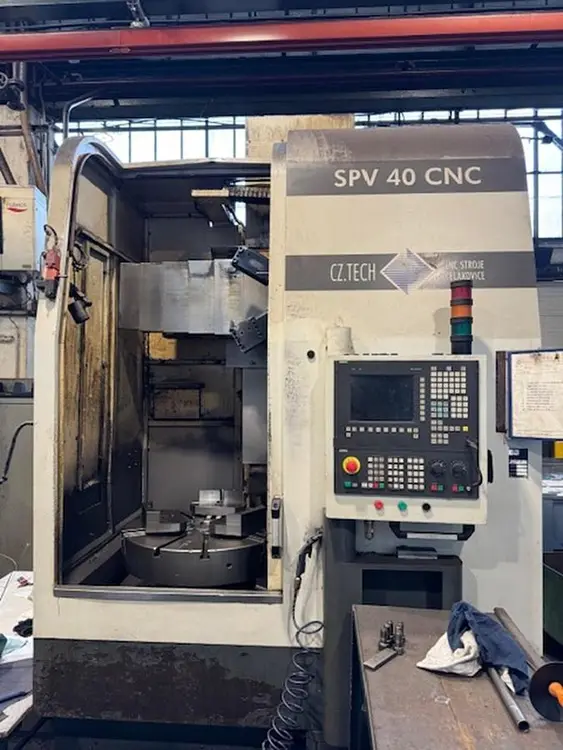 Used 2008 CZ.TECH SPV 40 CNC Vertical Boring Mills (incld VTL) CZ | Amaron s.r.o. #1060916