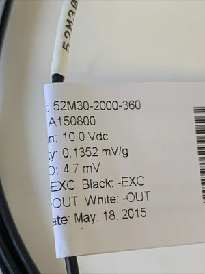 NEW Measurement Specialties 52M30-2000-360