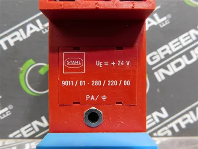 Stahl 9011/01-280/220/00 Intrinspak Safety Barrier 24VDC 137 Ohm Used