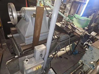USED 1987 CAZANUEVE 28" X 60" GEARED HEAD ENGINE LATHE