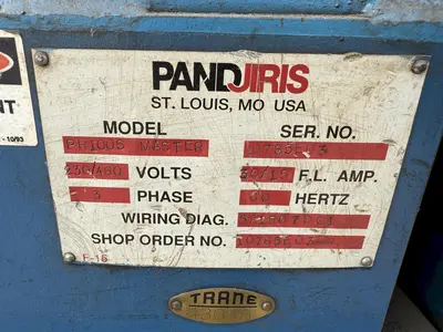 USED PANDJIRIS PR100S MASTER