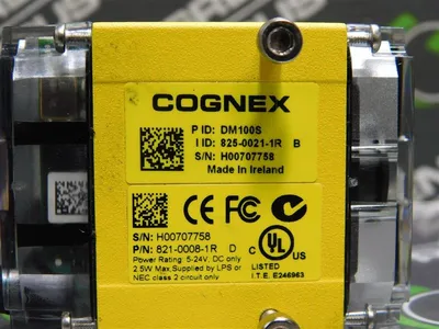 Cognex 821-0008-1R Bar Code Scanner 5-24VDC 2.5W Max. Supply Used