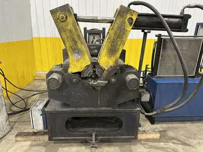200 TON (2-3/8" TO 9-5/8") DIAMETER TRUE GRIT MODEL CT200 HYDRAULIC TUBE & PIPE PUSH POINTER / END FORMER/ SWAGING PRESS: STOCK #22399