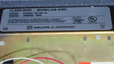 Square D 3020 CM-2150 Enclosed PowerLogic Circuit Monitor Used