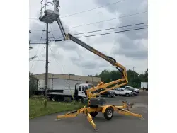 Used 2023 HAULOTTE 4527A Towable Boom Lifts Pennsylvania US | Iron Exchange Equipment Solutions #1353743