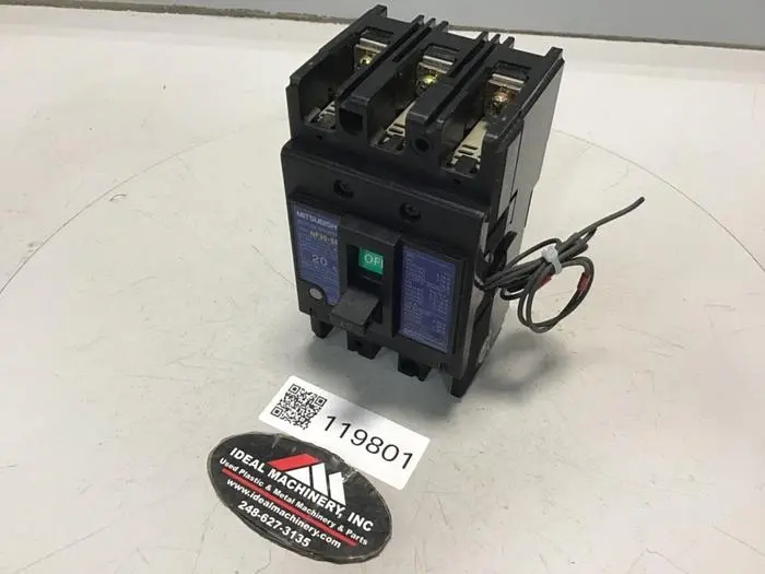 Used MITSUBISHI NF30-SP-20 Circuit Breakers Michigan US | Ideal Machinery #605732
